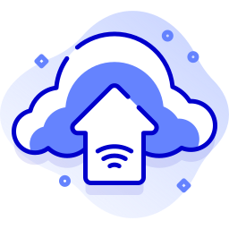 Cloud upload Logo